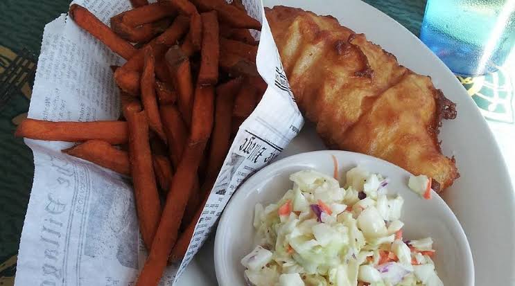 Steamers Clam Bar & Grill signature dishes Fish and Chips
Back Bayou Burger
Parmesan Crusted Fish And Shrimp